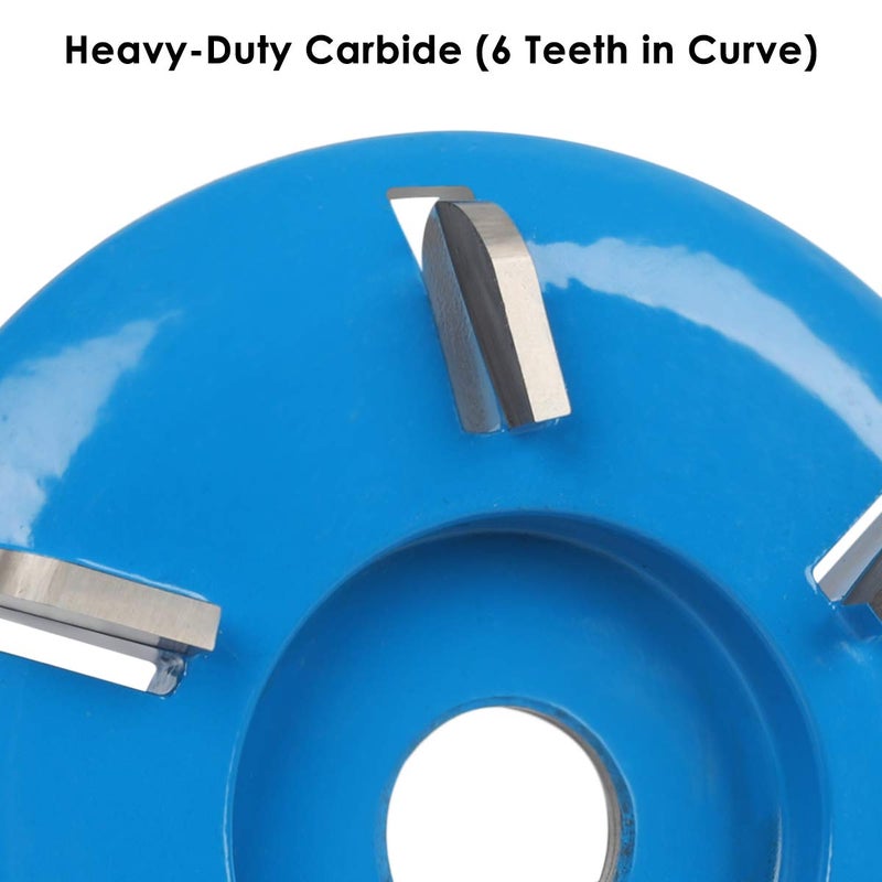 KOWOOD Wood Turbo Carving Disc (Curve) 90mm in 6 Teeth by KOWOOD - Image 2